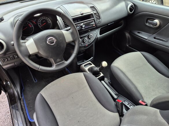 2010 Nissan Note I Рестайлинг, чёрный - вид 4