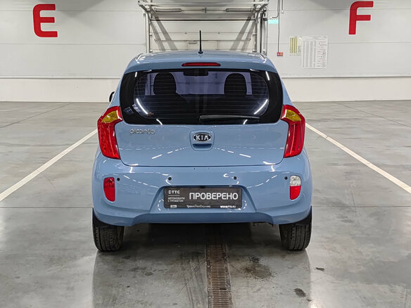2011 Kia Picanto II, голубой - вид 5