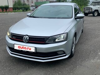 2014 Volkswagen Jetta VI Рестайлинг, серый, 1290000 рублей, вид 2