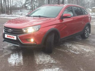 2019 Lada (ВАЗ) Vesta SW Cross I, красный, 1100000 рублей, вид 1