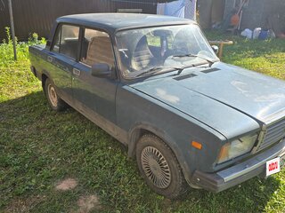 2004 Lada (ВАЗ) 2107, синий, 80000 рублей, вид 2