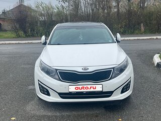2014 Kia Optima III Рестайлинг, белый, 1475000 рублей, вид 2