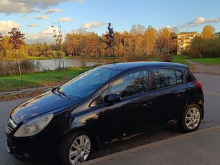 2008 Opel Corsa D, чёрный, 300000 рублей, вид 4