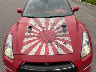 2011 Nissan GT-R I Рестайлинг 1, красный, 7000000 рублей, вид 2