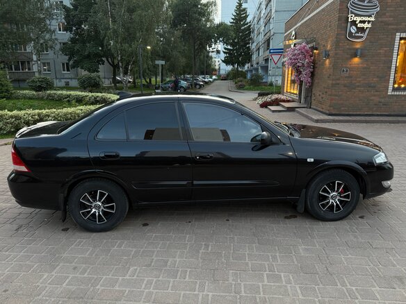 2008 Nissan Almera Classic I, чёрный - вид 4