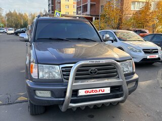 2003 Toyota Land Cruiser 100 Series Рестайлинг 1, серый, 1850000 рублей, вид 2