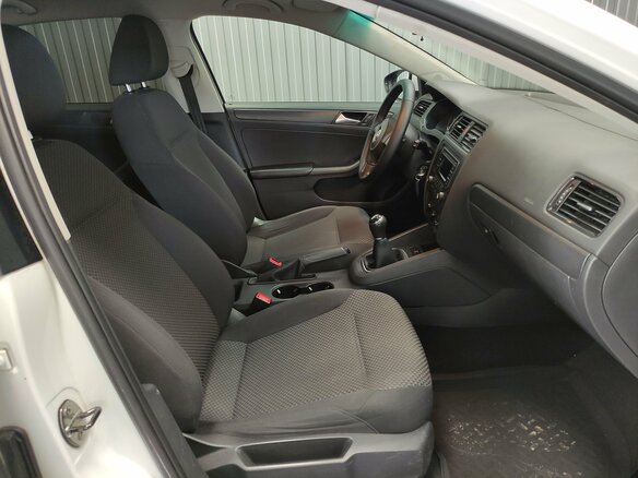 2013 Volkswagen Jetta VI, белый - вид 8