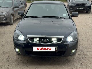2007 Lada (ВАЗ) Priora I, чёрный, 150000 рублей, вид 2