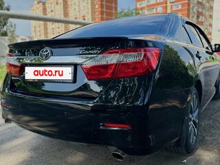 2013 Toyota Camry VII (XV50), чёрный, 1670000 рублей, вид 2