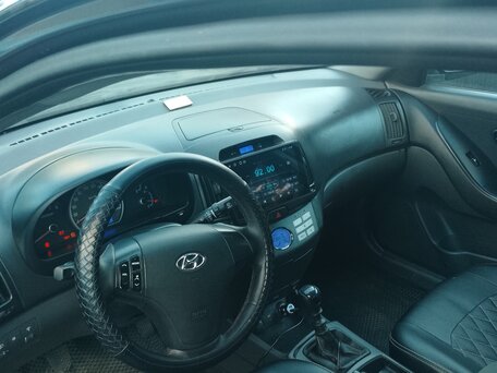 2008 Hyundai Elantra IV (HD), чёрный, вид 5