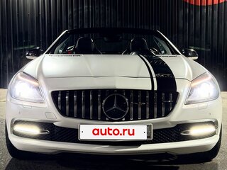 2015 Mercedes-Benz SLK-Класс 300 III (R172), белый, 3300000 рублей, вид 4