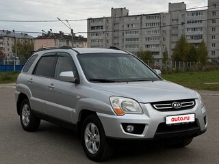 2009 Kia Sportage II Рестайлинг, серебристый, 800000 рублей, вид 2