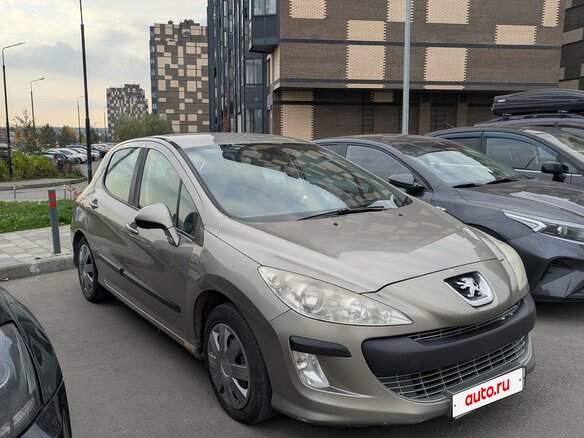 2010 Peugeot 308 I, серый, 320000 рублей - вид 3