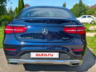 2017 Mercedes-Benz GLC Coupe 220 d I (C253), синий, 3950000 рублей, вид 4