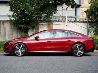 2023 Mercedes-Benz EQS 450+ I, красный, 8964186 рублей, вид 3