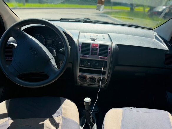 2004 Hyundai Getz I, серебристый - вид 8
