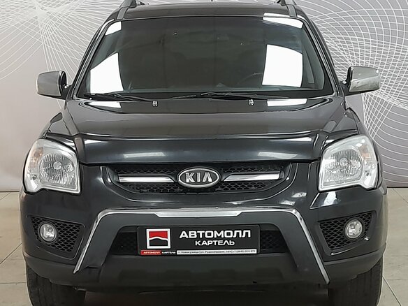 2009 Kia Sportage II Рестайлинг, чёрный, 655000 рублей - вид 1