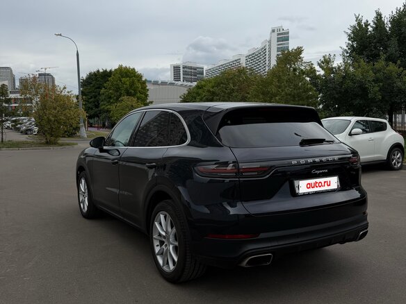 2018 Porsche Cayenne III, синий, 6100000 рублей - вид 6