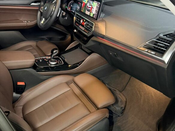 2025 BMW X4 20i II (G02) Рестайлинг, серый - вид 9