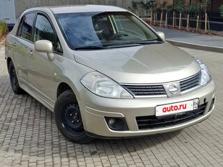 2011 Nissan Tiida I Рестайлинг, коричневый, 380000 рублей, вид 1