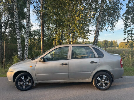 2007 Lada (ВАЗ) Kalina I, бежевый, 150000 рублей, вид 4