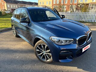 2019 BMW X3 30d xDrive III (G01), синий, 5080000 рублей, вид 1