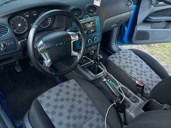 2006 Ford Focus II, голубой, 300000 рублей - вид 10