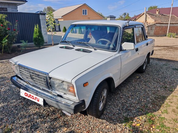 2009 Lada (ВАЗ) 2107, белый, 230000 рублей