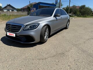 2018 Mercedes-Benz S-Класс AMG 63 AMG Long III (W222, C217) Рестайлинг, серый, 13000000 рублей, вид 1