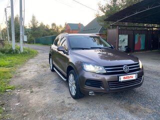 2013 Volkswagen Touareg II, коричневый, 2020000 рублей, вид 4