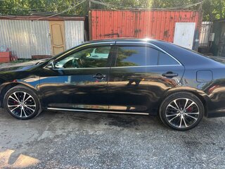 2012 Toyota Camry VII (XV50), чёрный, 1200000 рублей, вид 2