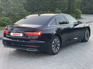 2020 Audi A6 45 TFSI V (C8), синий, 3100000 рублей, вид 4