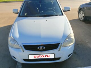 2011 Lada (ВАЗ) Priora I, белый, 350000 рублей, вид 1