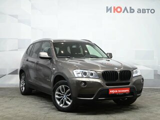 2013 BMW X3 28i xDrive II (F25), коричневый, 1590000 рублей, вид 3