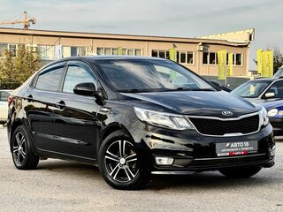 2016 Kia Rio III Рестайлинг, чёрный, 949000 рублей, вид 5