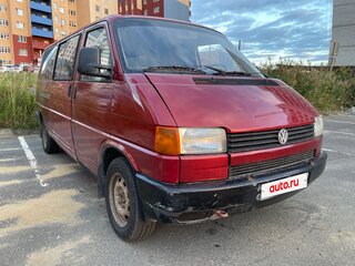 1991 Volkswagen Transporter Long T4, красный, 420000 рублей, вид 1