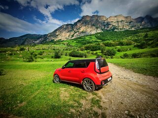 2016 Kia Soul II Рестайлинг, красный, 1400000 рублей, вид 4