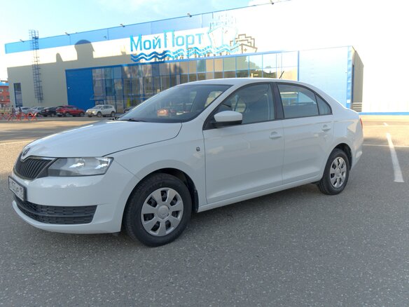 2016 Skoda Rapid I, белый, 970000 рублей - вид 5