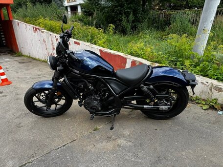 2025 Honda CMX 1100 Rebel, синий, 1299000 рублей, вид 2