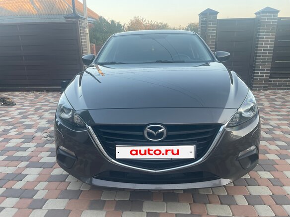 2014 Mazda 3 III (BM), коричневый, 1349000 рублей