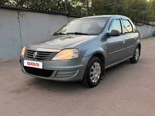 2011 Renault Logan I Рестайлинг, синий, 210000 рублей, вид 1
