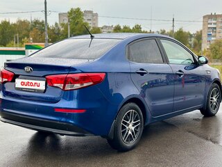 2015 Kia Rio III Рестайлинг, синий, 899000 рублей, вид 5
