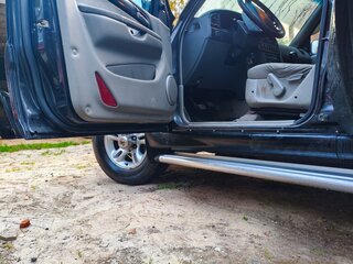 2005 SsangYong Musso Sports I Рестайлинг, чёрный, 370000 рублей, вид 3
