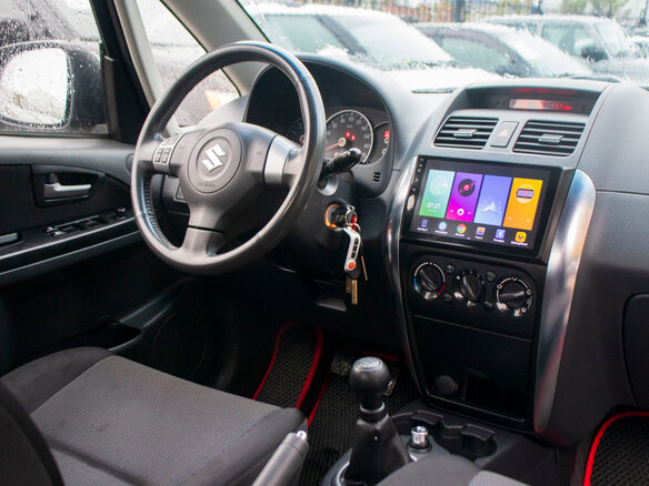 2008 Suzuki SX4 I (Classic), серый, 739000 рублей - вид 9
