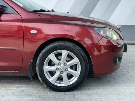 2008 Mazda 3 I (BK) Рестайлинг, красный, 744000 рублей, вид 5