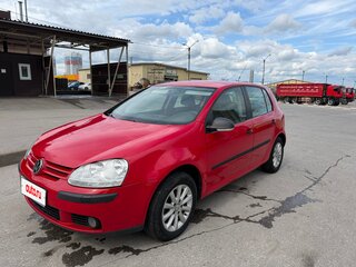 2008 Volkswagen Golf V, красный, 550000 рублей, вид 1