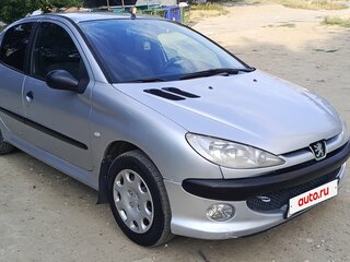 2007 Peugeot 206, серебристый, 275000 рублей, вид 3