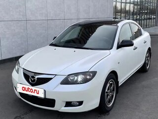 2007 Mazda 3 I (BK) Рестайлинг, белый, 550000 рублей, вид 1