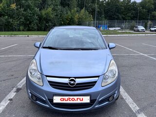 2007 Opel Corsa D, серый, 340000 рублей, вид 1
