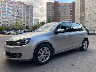 2012 Volkswagen Golf VI, серебристый, 995000 рублей, вид 2